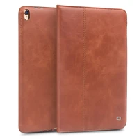 qialino genuine leather flip cover for ipad pro 10 5 fashion luxury ultrathin stents dormancy stand bag case for 10 5 inches