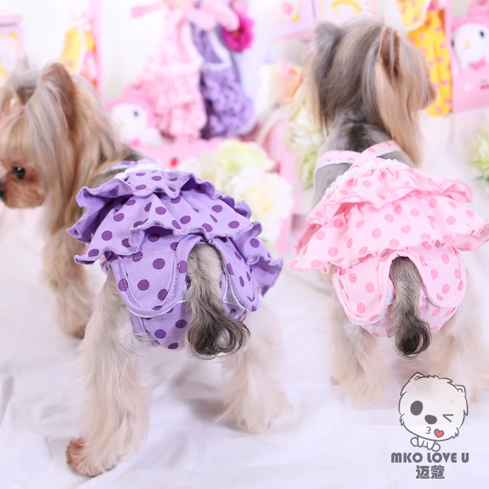 Хлопковые женские гигиенические штаны трусы для домашних собак короткая юбка