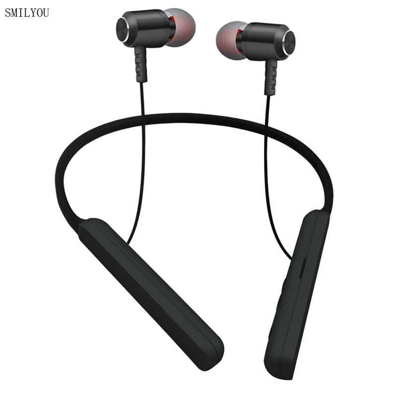 Новые беспроводные наушники SMILYOU T17 с микрофоном поддержка TF/SD карт Bluetooth стерео