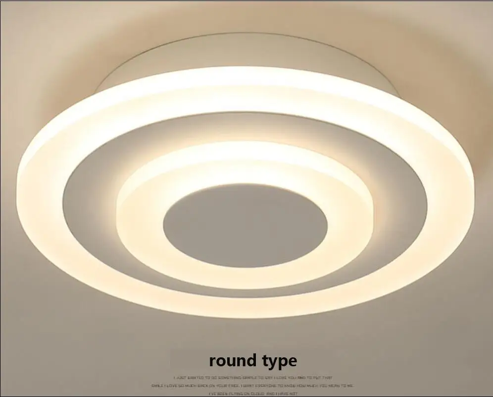 

Modern Round LED ceiling lights 7w for hallway balcony corridor light lamps bedroom luminaria 90-260V