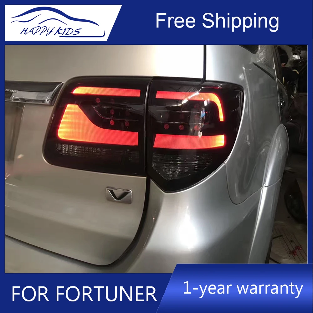 По Ems Высокое качество светодиодный задний светильник s для Toyota Fortuner 12 задний светильник противотуманная фара задняя лампа DRL+ тормоз+ Парк+ сигнальный светильник s