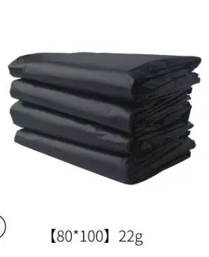 80x100cm 2.6s 30pcs 9 Размер 3 Толщина большой плоский Топ Тип ультра сильные мешки для мусора утолщенные экологически чистые отель сад ежедневное использование мусора черные мешки - Цвет: 80x100cm 2.6s 30pcs