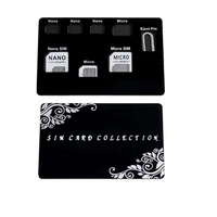 slim sim card holder microsd card case storage and lphone pin included