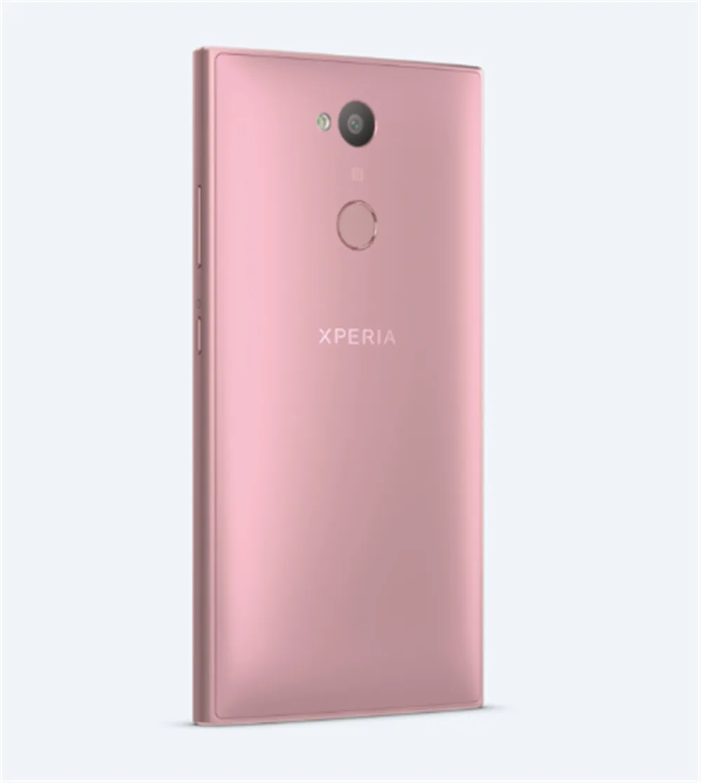 pink Смартфон Sony Xperia L2, 4G, 3 ГБ, 32 ГБ, 5,5 дюймов, IPS, MTK6737T, четыре ядра, android 7,1, 3300 мА/ч, 13 м, отпечаток пальца, NFC, мобильный телефон - Цвет: pink