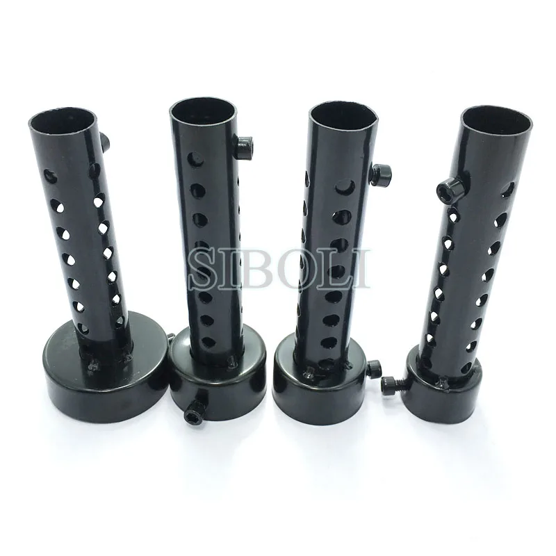 

35/42/45/48/60mm Black Adjustable Universal Motorcycle Exhaust Muffler Baffle DB Killer Metal Silencer