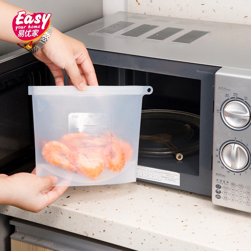 1000 мл силиконовые пакеты для хранения пищевых продуктов вакуумный контейнер