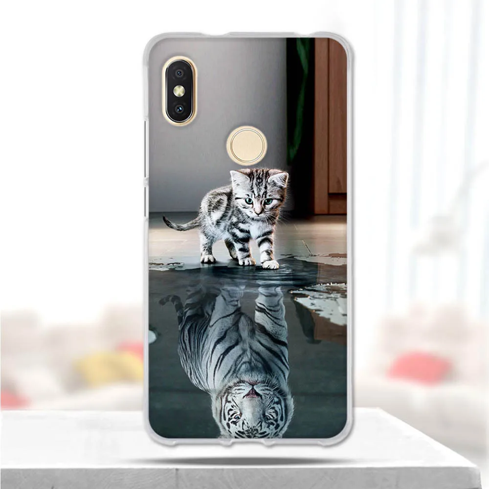 Силиконовый чехол для Xiaomi Redmi S2 Y2 задняя крышка чехлы телефонов бампер Hongmi Coque 360