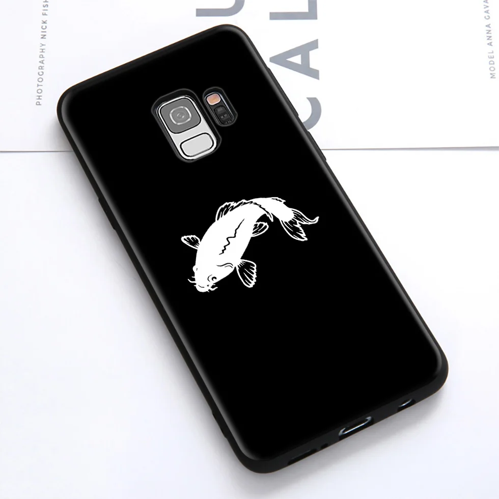 WEBBEDEPP Koi Fish Japan Car Soft Case for Samsung Galaxy S10 S10e S9 S8 Plus S7 S6 Edge &amp J6 2018 Note 10 9 8 |