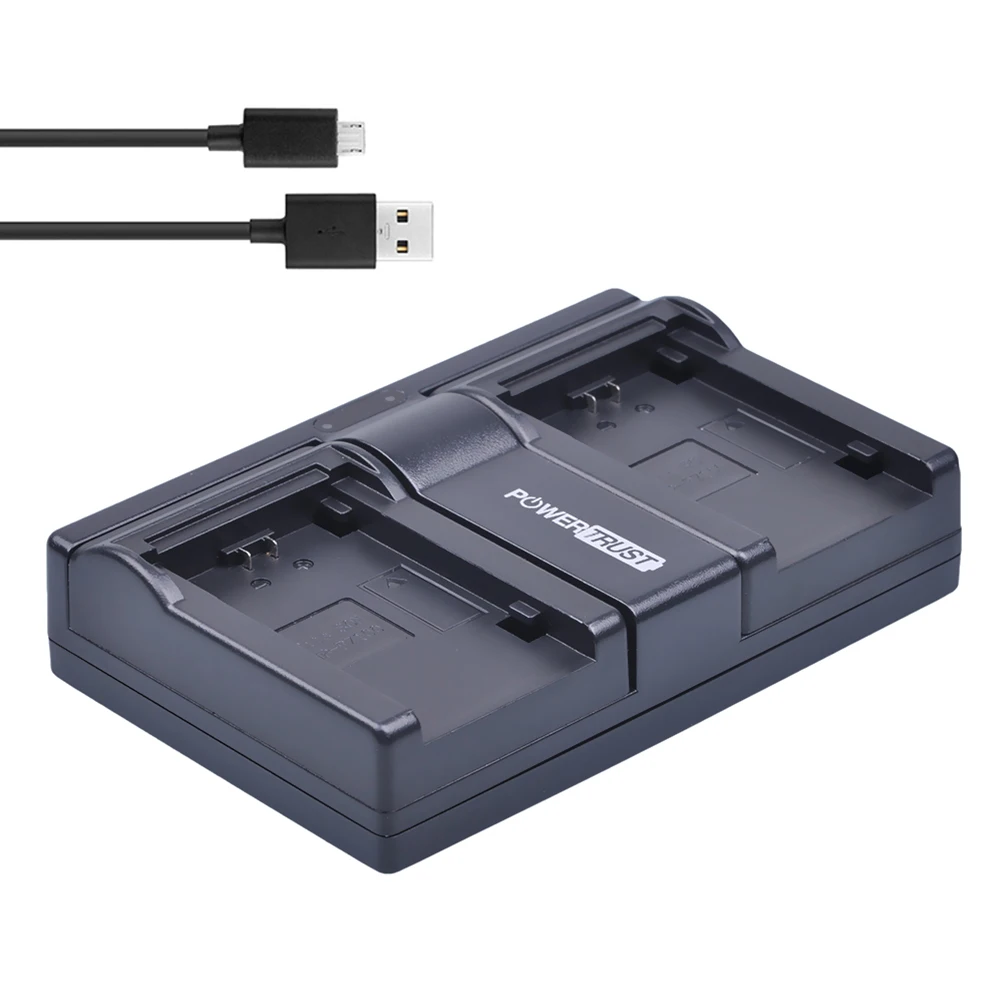 PowerTrust NPFZ100 NP FZ100 USB двойное зарядное устройство для Sony BC QZ1 Alpha 9 A9 9R A9R 9S|chargers for