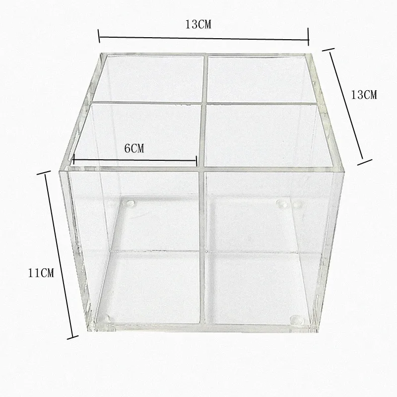 

Acrylic Makeup Organizer Storage Box for Make Up Brush Cosmetic Storage Fashion Display Container Organizador Box