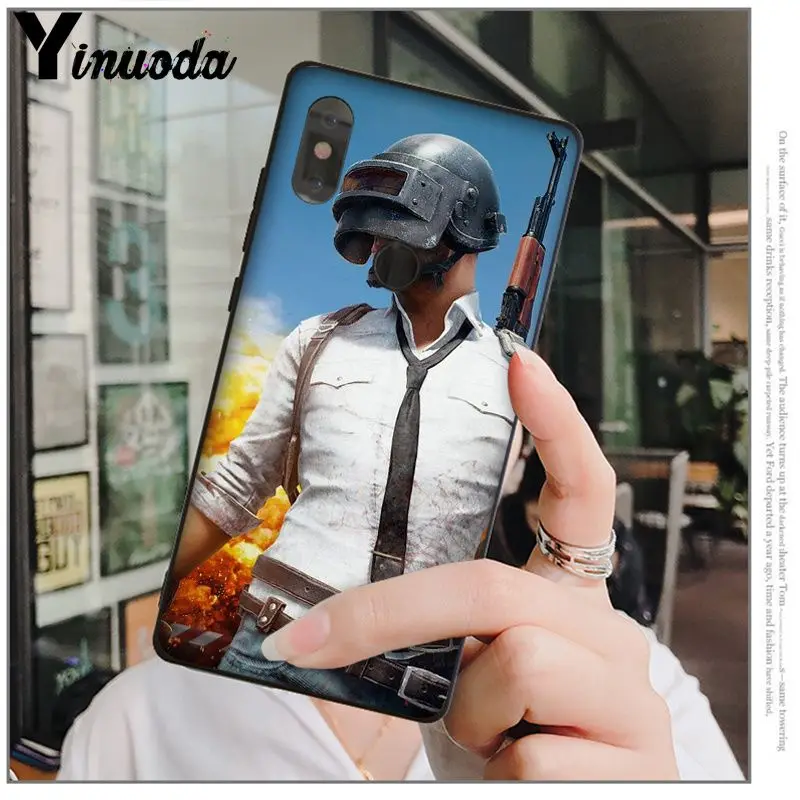 Yinuoda PUBG рукоделие принт рисунок чехол для телефона крышка оболочки для Xiaomi mi 8 SE 6 Примечание 3 mi X 2 2 S Примечание 3 крышка - Цвет: A15