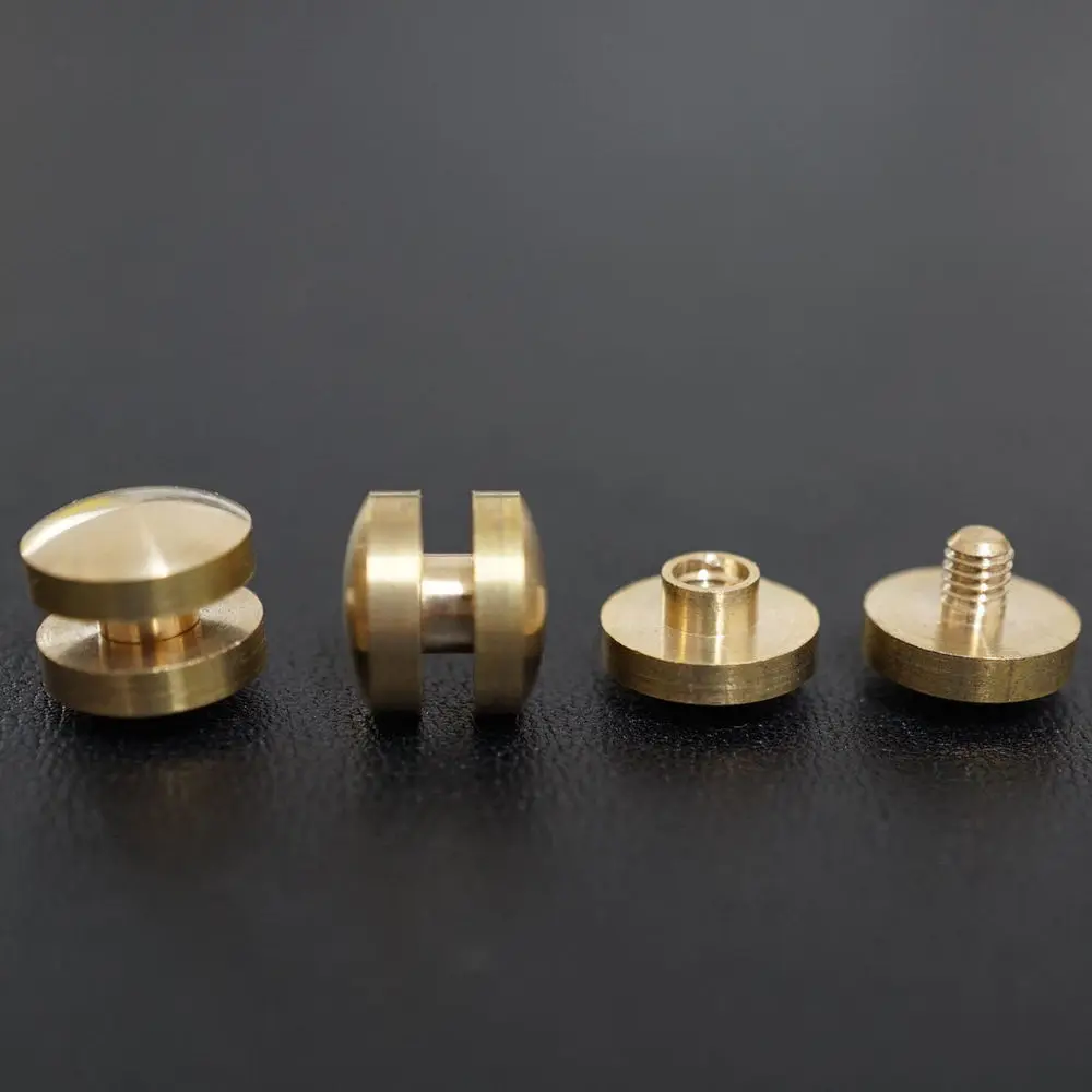 Винт для ремня из твердой латуни 50 шт. | Дом и сад