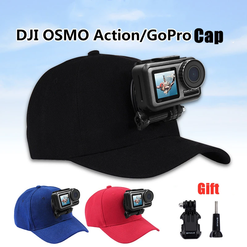 1 шт. регулируемая бейсболка для Gopro Hero 5 4 3 SJCAM SJ7000 SJ6000 M20 Eken H9 H9R H8 Pro Yi 4K SOOCOO Спортивная Экшн-камера