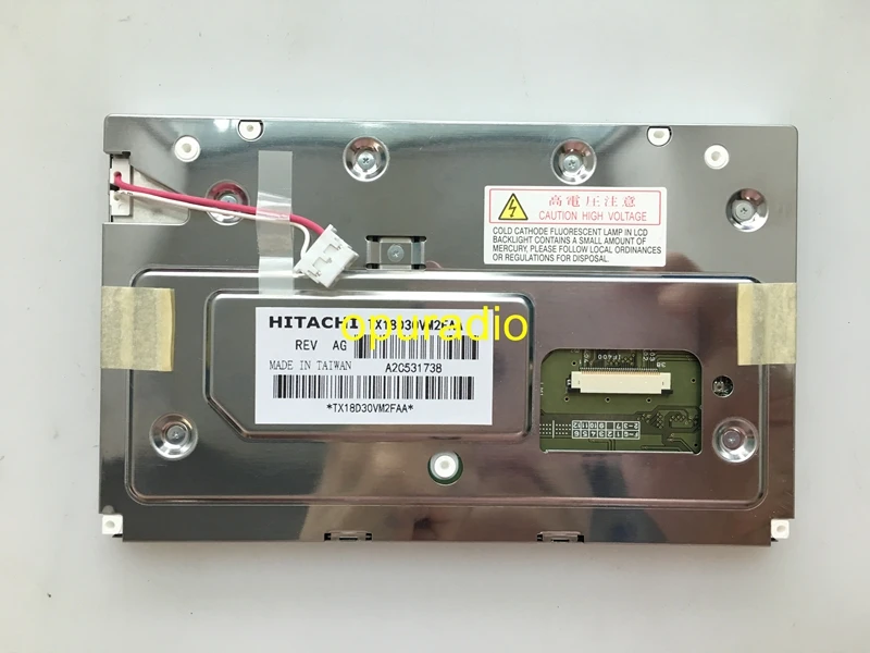 7 дюймовый ЖК дисплей TX18D30VM2FAA экран для Citroena C5 RT4 автомагнитола DVD GPS навигация