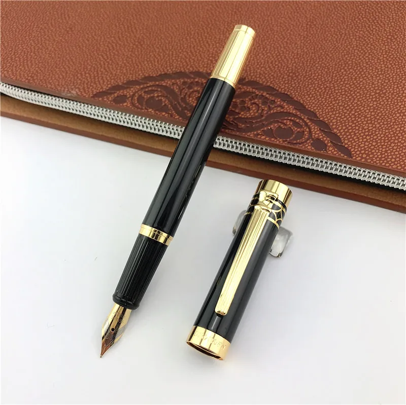 MONTE MOUNT luxury dragon fountain pen promotion metal ink pens school stationery business gift father friend present 044