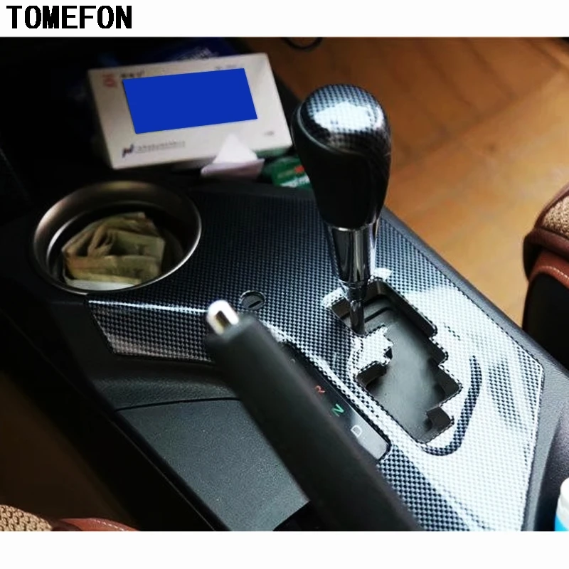 TOMEFON 17 шт. для Toyota RAV4 RAV 4 2014 ABS углеродное волокно краска Передняя панель
