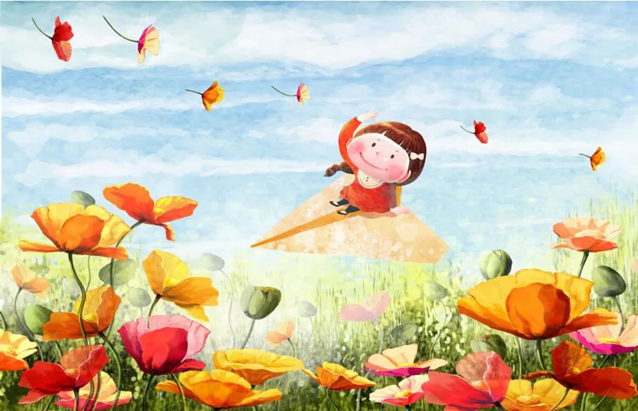 Настенные 3d обои на заказ картина маслом для гостиной дивана телевизора кофейни