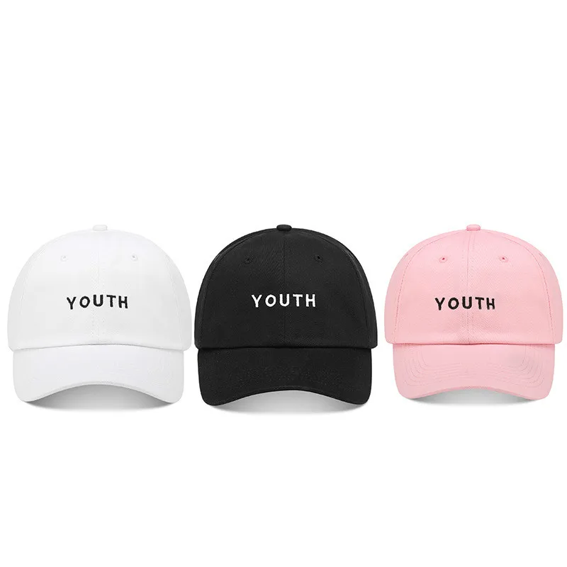 Spring and summer simple embroidery baseball cap fashion hip hop hat outdoor casual trend dad | Аксессуары для одежды