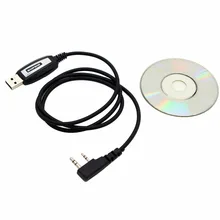 BaoFeng USB кабель для программирования для UV-5R GT-3 UV-82 BF-888S TK-3107 Retevis H777 RT-5R двухстороннее радио программный кабель