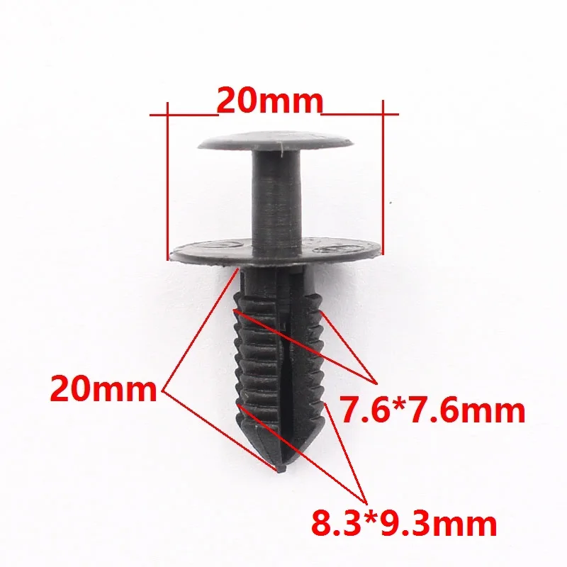 Пластиковые Крепежные Зажимы KELIMI 500x для переднего бампера Mercedes Benz|car belt clip|car holder