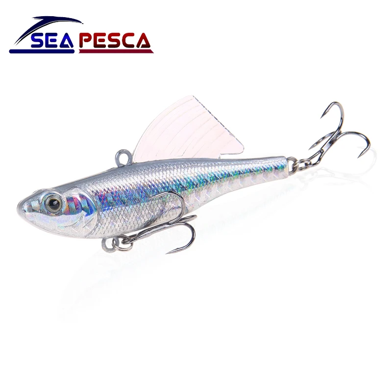 Блесна SEAPESCA рыболовная приманка 6 5 см 17 г ВИБ для дайвинга Вертлюг крыло