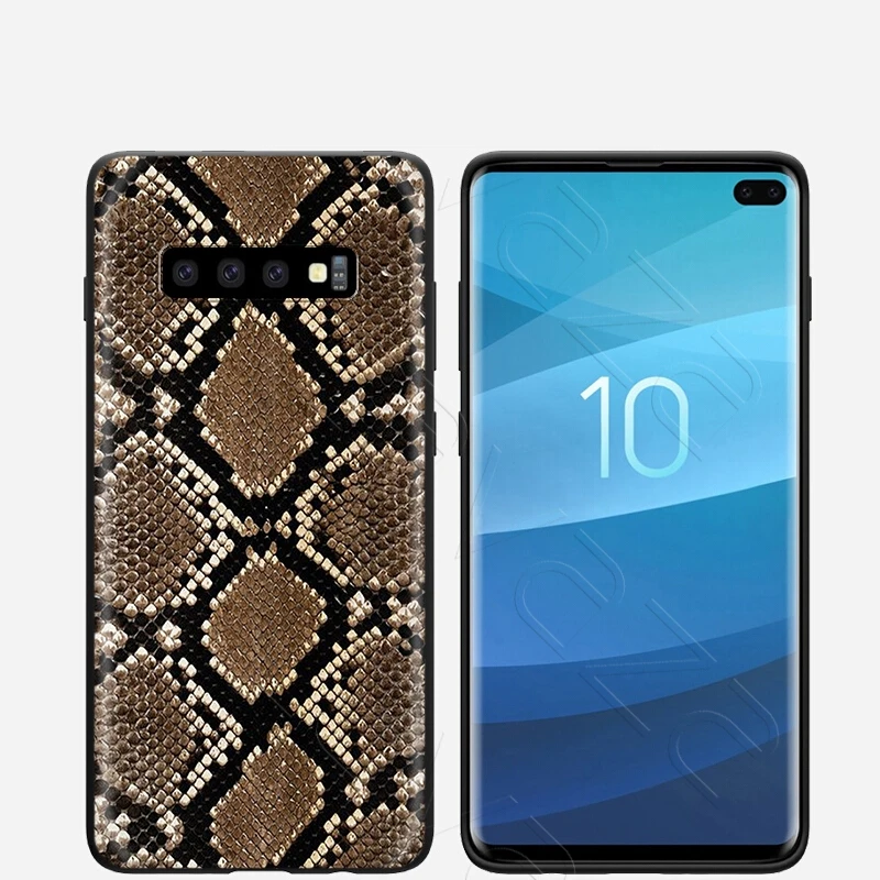 Lavaza змеиной кожи художественный чехол для Samsung Galaxy Note 10 плюс A10 A30 A40 A50 A70 M20 A20 A20S A10S