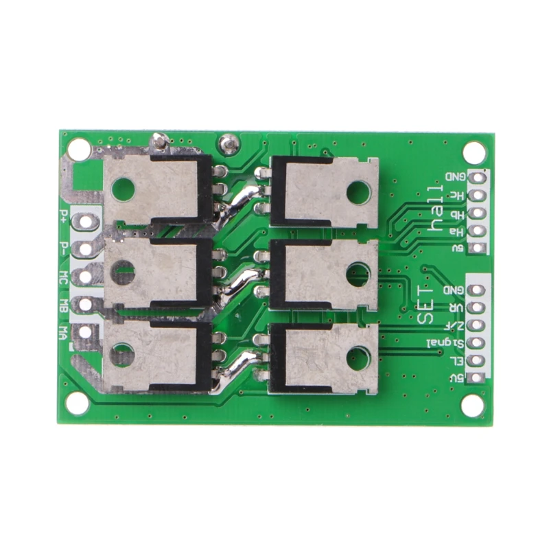 DC 12V 36V 15A 500W бесколлекторный мотор контроллер зал BLDC драйвер платы|Двигатель