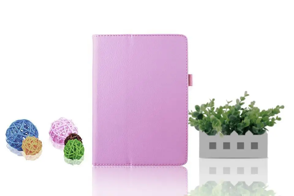 Тонкий чехол подставка из искусственной кожи личи для Xiaomi Mi Pad1 планшета MiPad 1 Pad 7 9