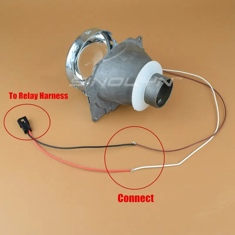 Sinolyn Штекерный/гнездовой разъем для биксеноновых линз проектора Koito Q5/Hella 3R G5/WST