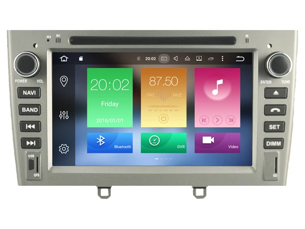 Android 8.0 автомобиль DVD GPS для Peugeot 408 (2010-2011) поддержка DVR WI-FI DSP dab OBD автомобиля