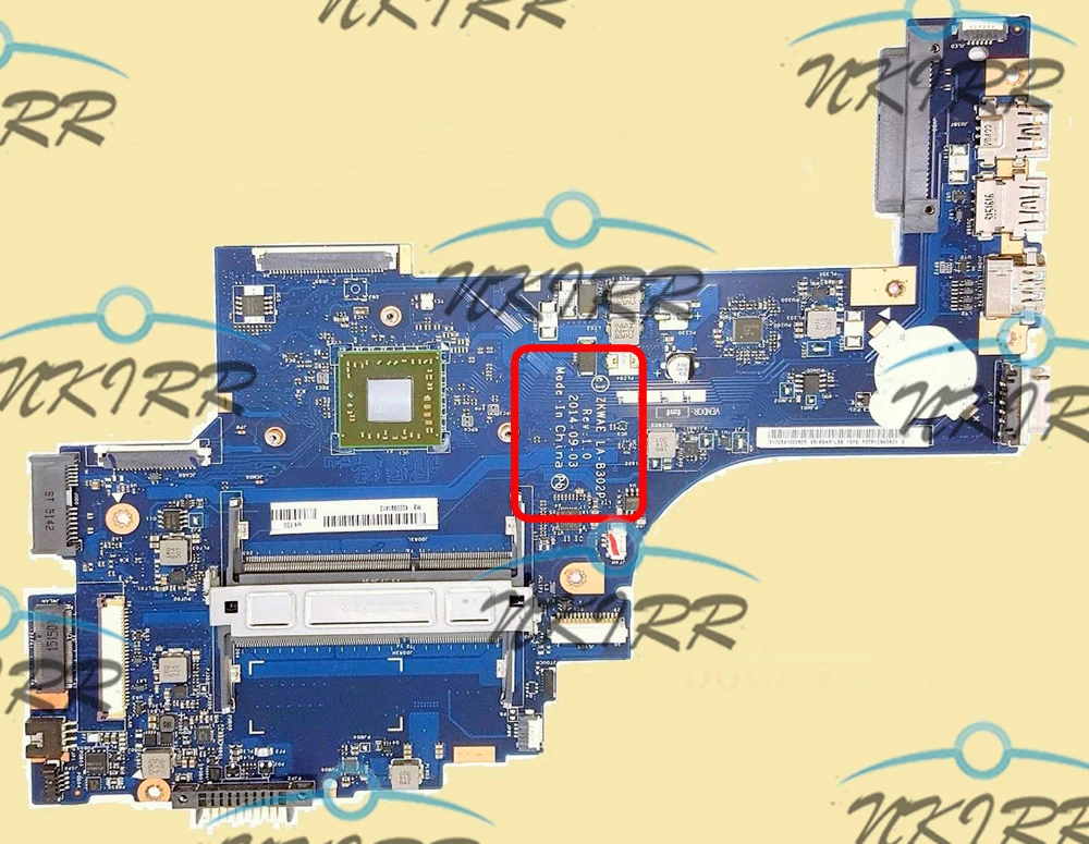 ZKWAE LA-B302P K000890980 E1-6010 DDR3 Материнская плата для TOSHIBA SATELLITE C55D C55DT-B