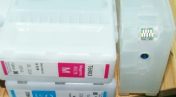 QE-357 Сброс картриджа для Epson суреколор T3000 T5000 T7000 T3200 T5200 T7200 T3270 T5270 T7270 картридж с чипом восстановления
