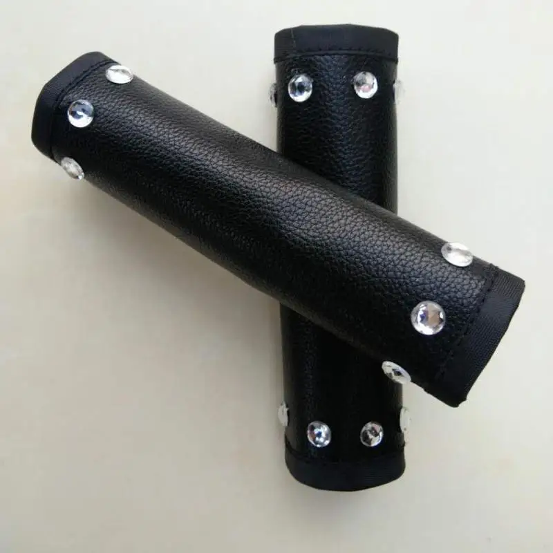 2017 высокого качества для малышей ручка коляски Искусственной Кожи Детская