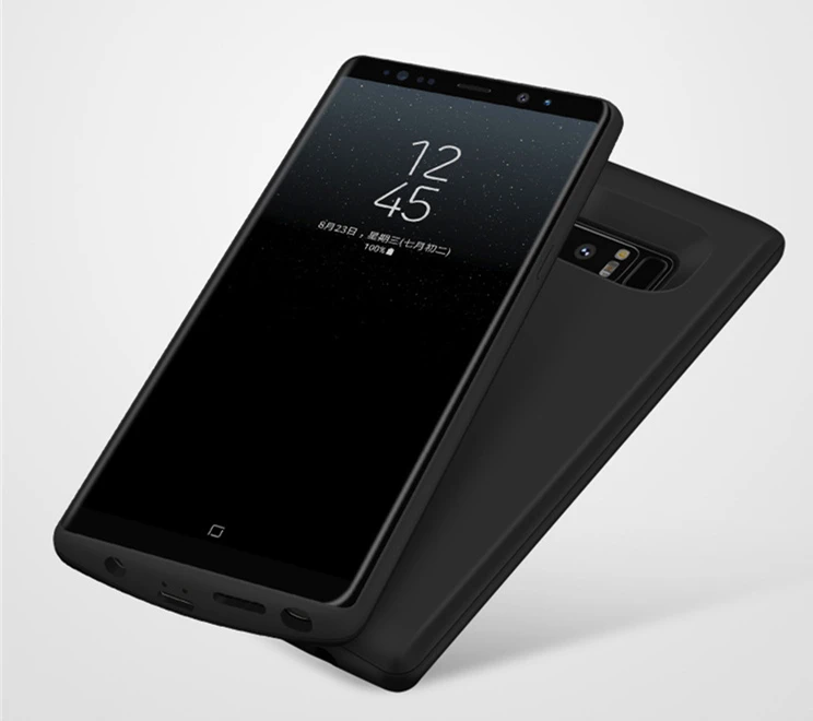 2а Быстрая зарядка для samsung Galaxy Note 8 чехол для аккумулятора 6500 мАч чехол для внешнего зарядного устройства внешний аккумулятор для samsung Note 8 чехол для аккумулятора