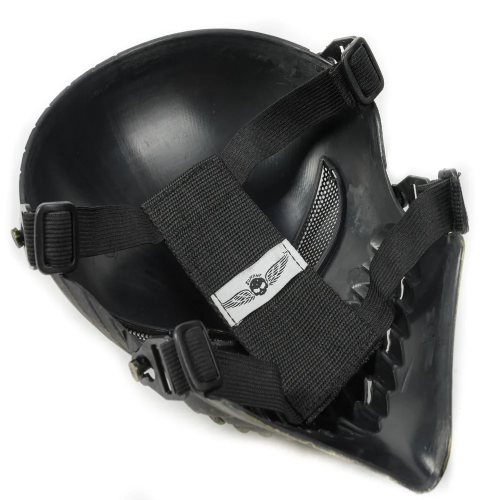 Тактическая Маска Череп для страйкбола пейнтбола игры война на все лицо