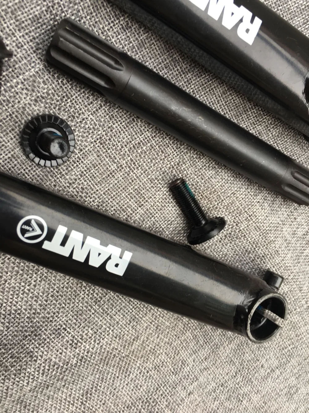 Shadow Rant BMX 3 pc Кривошип 19 мм полый хромированный 8 Splines шпинделя 175 RHD совместимый FGFS