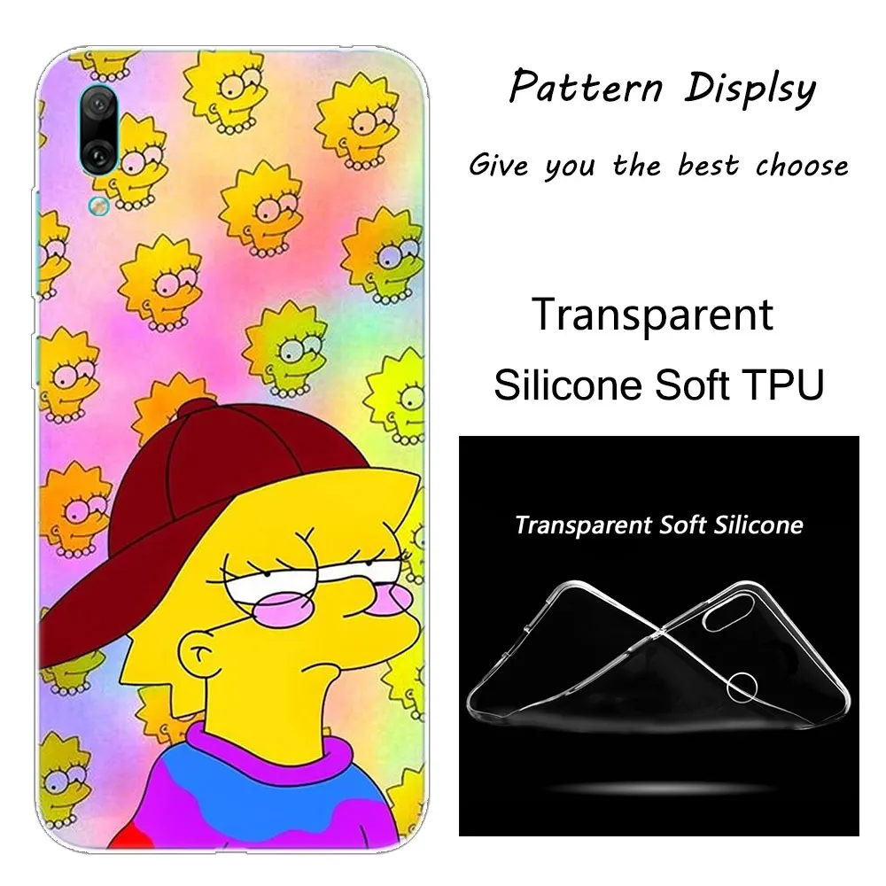 004 Популярный Мягкий силиконовый чехол для телефона Homer Simpson для huawei mate 10 20 Lite Pro Enjoy 9S Y9 Y7 Y6 Y5 Pro Модный чехол - Цвет: 004