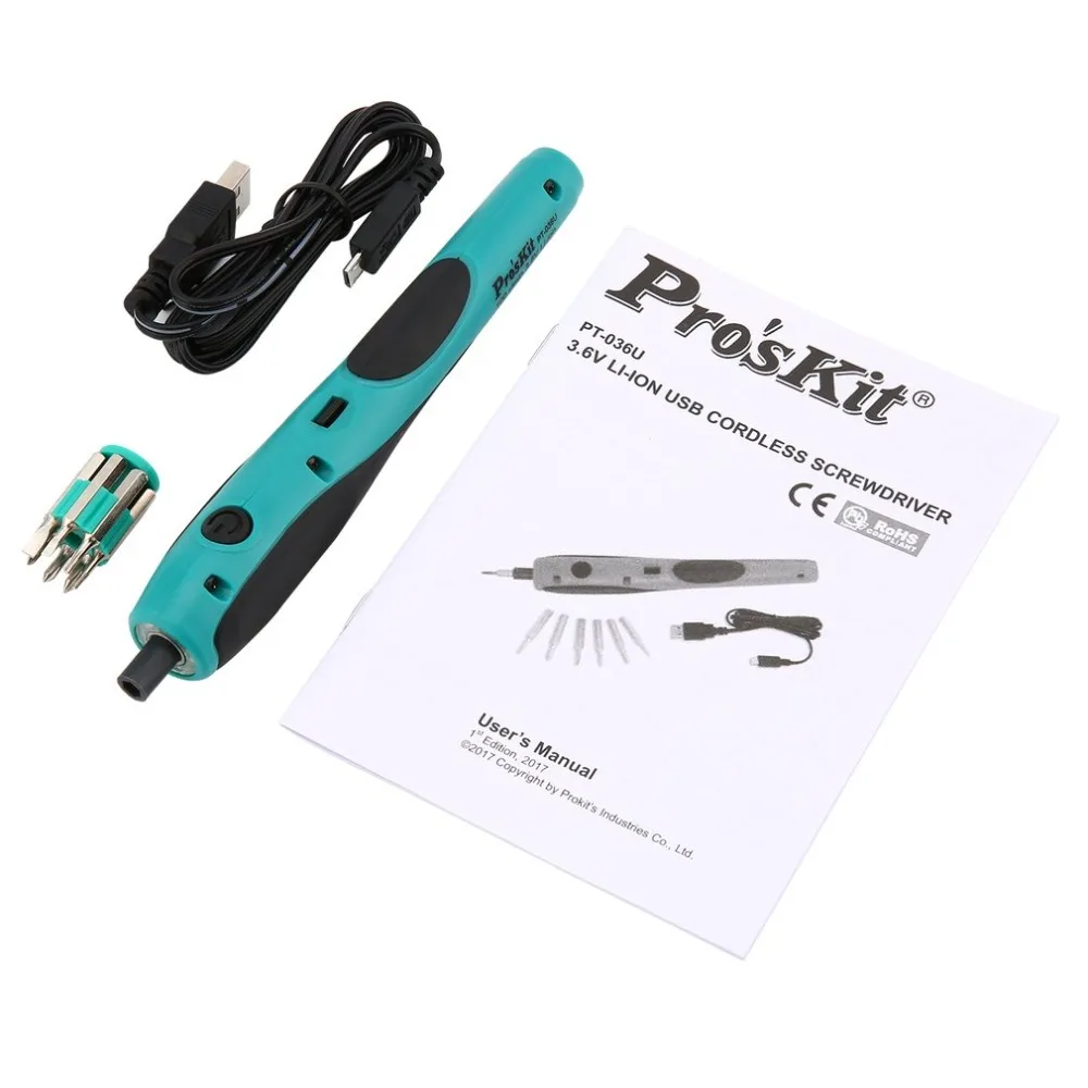 PT 036U 3 6 В USB электродрель Отвертка Набор беспроводной драйвер Multifucntion мощность