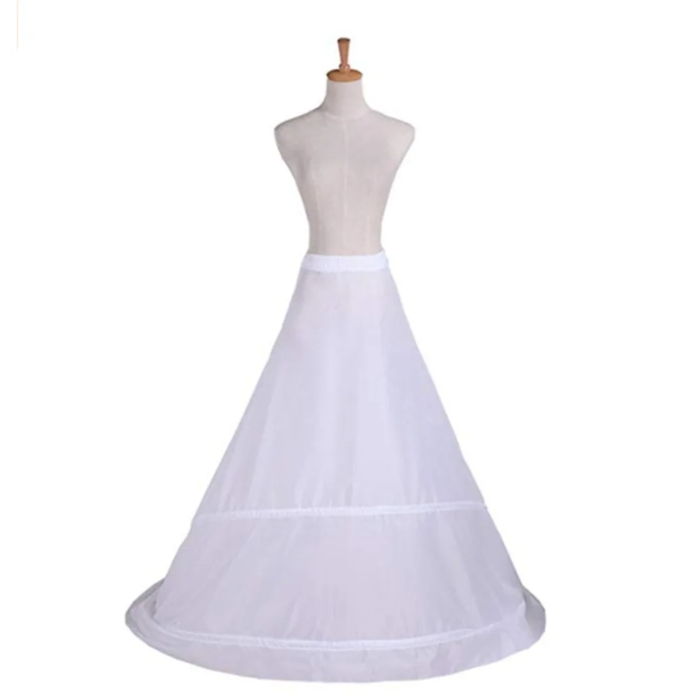Белая юбка-годе для свадебных платьев 2019 кринолиновая юбка Женская Нижняя |