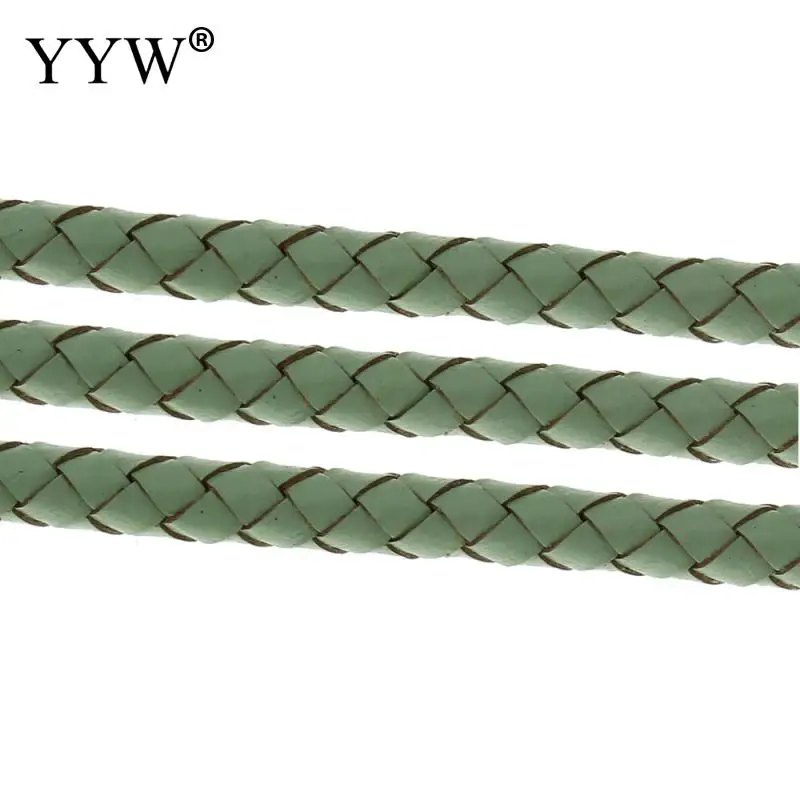 5 ярдов/катушка мм круглый черный плетеный шнур из искусственной кожи нить для DIY