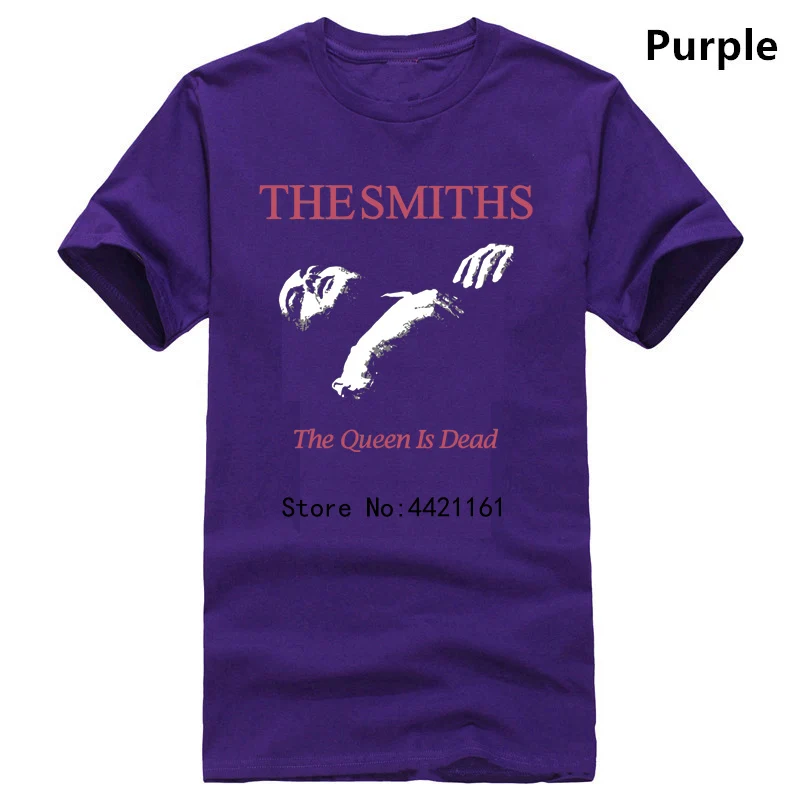 Футболка «THE QUEEN IS DEAD», футболка THE SMITHS, MORRISSEY, унисекс, Винтажная футболка, новинка, модная мужская футболка