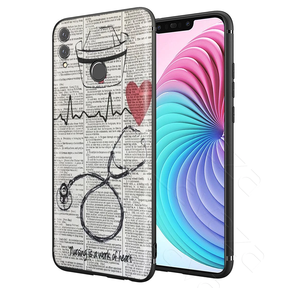 Lavaza медсестра медицина Сердце чехол для Huawei мат 30 20 Honor 6a 7a 7c 7x 8C 8x9 10 Nova 3i 3 Lite рro Y6 2018