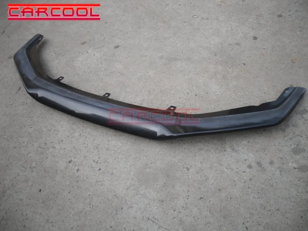 Автомобильный Стайлинг углеродное волокно передний разветвитель губ