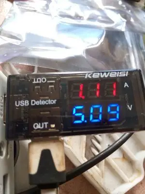 Новинка QC2.0 USB зарядное устройство измеритель напряжения тока емкости батареи