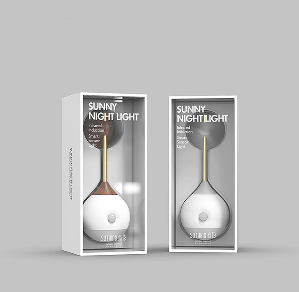 [Хит] Xiaomi Mijia Sunny Интеллектуальный умный индукционный светодиодный светильник для человеческого тела перезаряжаемый аккумулятор Голосовое управление ручной работы