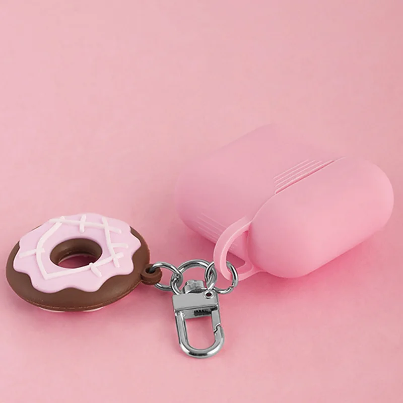 Симпатичный мягкий силиконовый чехол для наушников Apple Airpods Bluetooth аксессуары