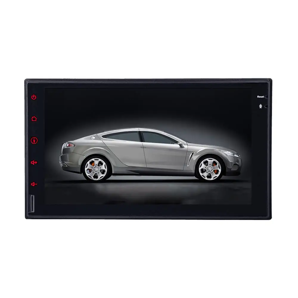 2din 7 дюймовый четырехъядерный 1 + 16G Android 8 универсальный автомобильный DVD плеер для