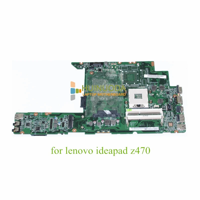Материнская плата NOKOTION DAKL6MB16G0 для ноутбука lenovo ideapad Z470 hm65 ddr3 11S11013285|laptop motherboard|ddr3