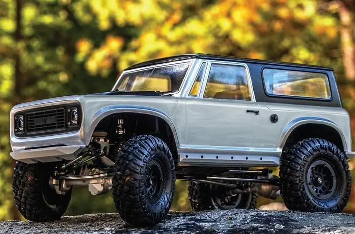 Передняя и задняя резьба для 1/10 RC Crawler Truck JK Wrangler JEEP 4x4 VRNQUISH металлические крылья