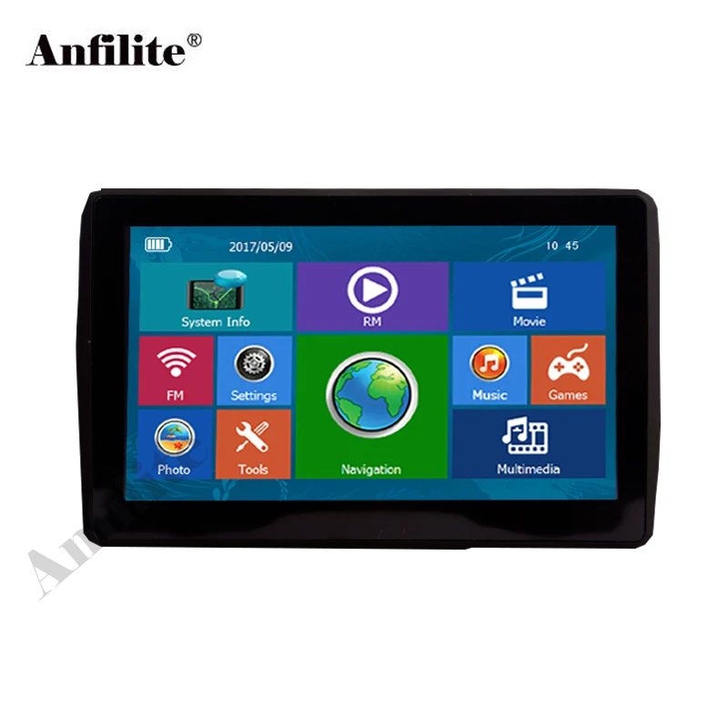 Anfilite 7 дюймов 800*480 навигатор для грузовика CE 6 0 DDR3 256M 8GB Bluetooth avin MSB2531 Автомобильный